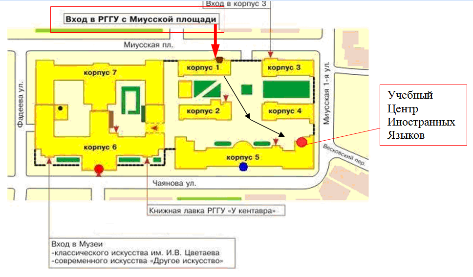 Комплекс зданий РГГУ на ул.Чаянова